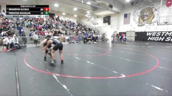 215 lbs Champ. Round 2 - Brandon Alcala, Arroyo vs Preston Douglas, Laguna Hills