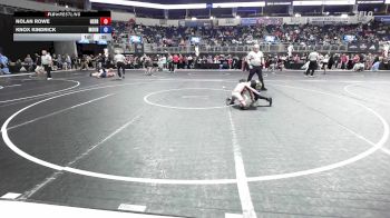 58 lbs Consolation - Nolan Rowe, Nebraska Wrestling Academy vs Knox Kindrick, Mountain Home Flyers