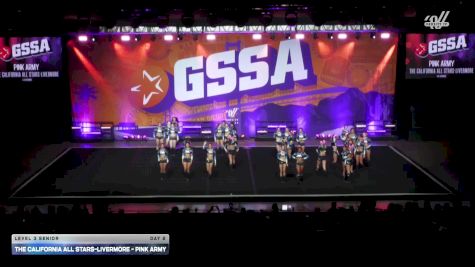 The California All Stars-Livermore - Pink Army [2026 L3 Senior Day 2] 2026 GSSA Grand Nationals