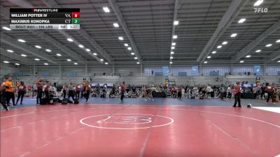 195 lbs Semifinal - William Potter IV, VA vs Maximus Konopka, CT