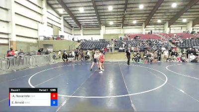 117 lbs Round 1 - Aleena Navarrete, Sanderson Wrestling Academy vs Ella Arnold, Westlake Wrestling Club