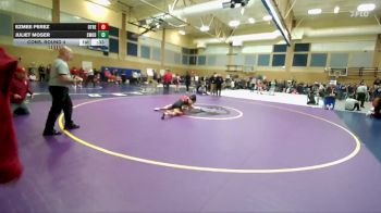 120lbs Cons. Round 4 - Ezmee Perez, Othello (Girls) vs Juliet Moser, Shorewood (Girls)