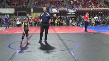 54 lbs Champ. Round 3 - Jameson Irigoin, Glendive Mat Devils vs Halen Lahoe, Thermopolis Wrestling Club