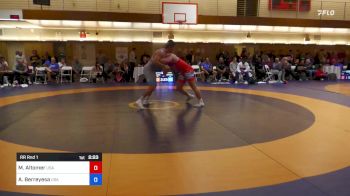 87 kg Rr Rnd 1 - Michael William Frances Altomer, USA vs Andrew Douglas Berreyesa, USA