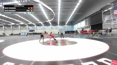 165 lbs Round 2 - Nick Franzen, Sacred Heart vs Nico Romero, Brown