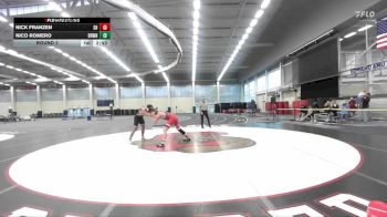 165 lbs Round 2 - Nick Franzen, Sacred Heart vs Nico Romero, Brown