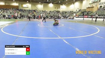 160 lbs Consi Of 16 #2 - Cesar Camacho, GOLDRUSH Academy vs Quentin Hornbeak, Nevada Elite