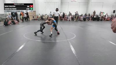 68 lbs Round 1 (8 Team) - Jason Blymire, CTWHALE Blue vs Beau Walton, Savage WA