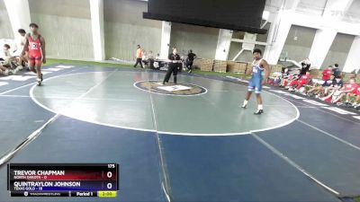 175 lbs Quarterfinals (8 Team) - Trevor Chapman, North Dakota vs Quintraylon Johnson, Texas Gold