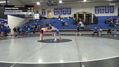 149 lbs 5th Place Match - Brayden Burmeister, Luther vs Thomas Freking, ISU Wrestling Club