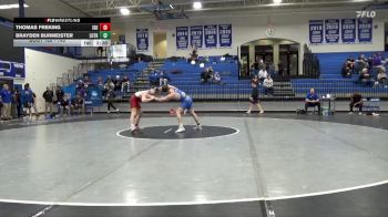 149 lbs 5th Place Match - Brayden Burmeister, Luther vs Thomas Freking, ISU Wrestling Club