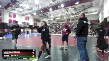 120 lbs Round 2 - Isabella Garcia, Granite Hills vs Arianna Estrella, Hesperia