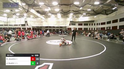 75 lbs Rr Rnd 1 - Kaden Joustra, ISI Wrestling Red vs Jon Luke Austin, Outlaws