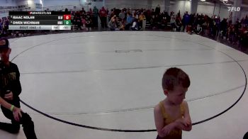 5 lbs Cons. Semi - Owen Wichman, Norris Wrestling Club vs Isaac Nolan, O`Neill Leprechaun Wrestling