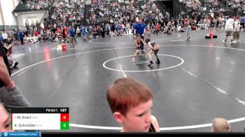 59-64 lbs Cons. Round 1 - Waylon Evert, Republic Co Wrestling Club vs Kyler Schneider, Fillmore Central