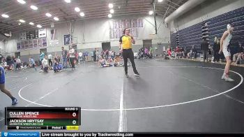 107 lbs Round 3 - Cullen Spence, Team Bear Wrestling vs Jackson Hrytsay, Lexington Wrestling Club