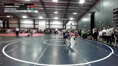 103 lbs Consolation - Samantha Larkin, Old Bridge vs Keyra Seville, Boyertown