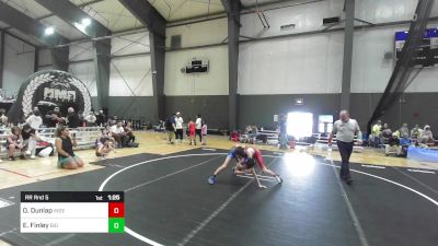 106 lbs Rr Rnd 5 - Odin Dunlap, Independent vs Elsa Finley, Big Cat Wrestling