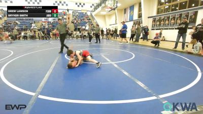 64 lbs Consolation - Drew Lawson, Ponca City Wildcat Wrestling vs Bryker Smith, Anno Youth Wrestling