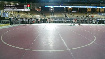 190 lbs Cons. Round 1 - ALIYAH HODGE, Northeast vs Amariah Handy, Suwannee