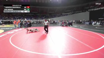4A Boys 113 lbs Cons. Round 2 - Quenton DeEstrella, Junction City Boys vs Jace Mengis, Henley Boys