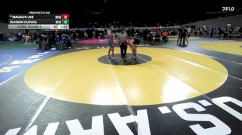 3A Boys 175 lbs Cons. Round 2 - Malachi Loe, North Valley Boys vs Joaquin Cuevas, Nyssa Boys