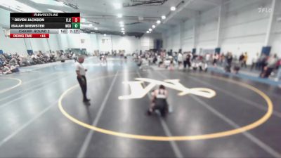 125 lbs Champ. Round 2 - Deven Jackson, Elizabethtown vs Isaiah Brewster, McDaniel