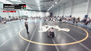 125 lbs Champ. Round 2 - Deven Jackson, Elizabethtown vs Isaiah Brewster, McDaniel