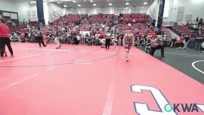 100 lbs Semifinal - Kade Church, Skiatook Youth Wrestling vs Parker Wink, Ponca City Wildcat Wrestling