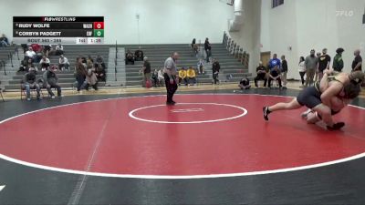 285 lbs Round 5 - Rudy Wolfe, Washington vs Corbyn Padgett, Eddyville-Blakesburg-Fremont
