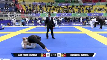 Pedro Correa Lima Vieira vs Kauan Vinícius Souza Ribas 2025 Brasileiro Jiu-Jitsu IBJJF