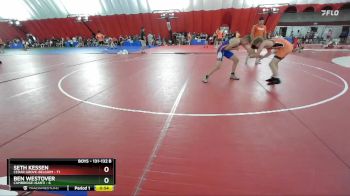 131-132 B Round 1 - Seth Kessen, Cedar Grove-Belgium vs Ben Westover, Cambridge-Isanti