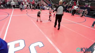 43-46 lbs Rr Rnd 2 - Knox Taylor, Clinton Youth Wrestling vs Jasper Flager, Cleveland Take Down Club