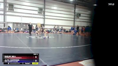 109 lbs Cons. Semi - Shelby Bell, Eastern Oregon University vs Aliya Hammons, Gray Harbor College