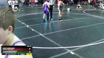 112 lbs Cons. Round 3 - Tyson Brummels, Battle Creek Brave Elite vs Jack Kershaw, Elkhorn Wrestling