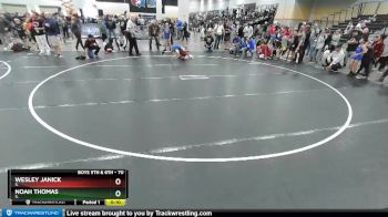 70 lbs Semifinal - Wesley Janick, IL vs Noah Thomas, IL