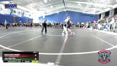 100-110 lbs Round 1 - Kaitlynn Finney, Beloit Wrestling Club vs Kalynn Hill, SlyFox Wrestling Academy