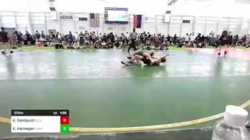 120 lbs Round Of 32 - Karter Sandquist, Atlas vs Kilian Hannegan, Team Reign