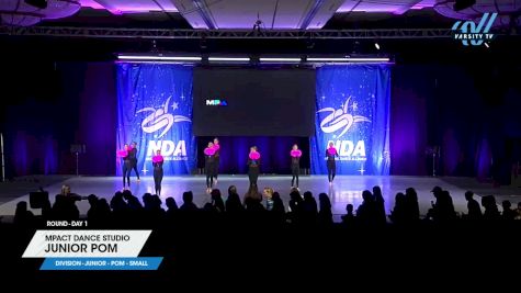 MPact Dance Studio - Junior Pom [2025 Junior - Pom - Small Day 1] 2025 NDA All-Star National Championship