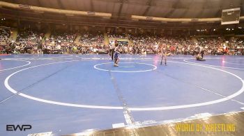 49 lbs Consi Of 16 #1 - Eli Crowe, Grindhouse vs Slader Gibson, Team Guthrie Wrestling