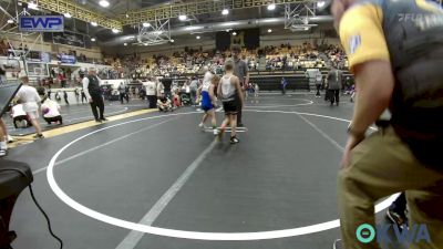 49-52 lbs Semifinal - Maddox Sacco, Lone Grove Takedown Club vs Bentley Story, Noble Takedown Club