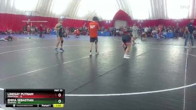 111-120 lbs Round 1 - Emma Sebastian, Geneseo vs Lindsay Putnam, Marathon