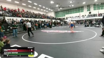 235 lbs Round 3 - Katyana Dexter, Pinedale vs Aaliyah Martin, Dubois