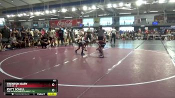 65 lbs Round 7 (10 Team) - Ryitt Schell, The Untouchables Purple vs Trenton Gary, Pace WC