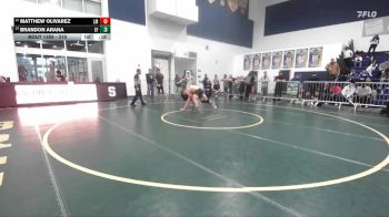 215 lbs 5th Place Match - Brandon Arana, San Fernando vs Matthew Olivarez, La Mirada