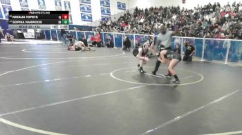 130 lbs Champ. Round 1 - Sophia Harwood, South Hills vs Natalia Topete, Canyon (Anaheim)