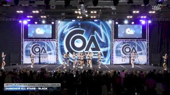 Diamonds All Stars - BLACK [2026 L6 Limited Coed - XSmall Day 2] 2026 COA Grand Nationals