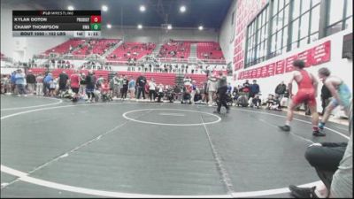 152 lbs Semifinal - Kylan Ooton, Prodigy NDT vs Champ Thompson, HURRICANE WRESTLING ACADEMY