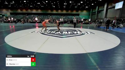 165 lbs Round Of 16 - Danny Diaz, Grand View vs Murphy Menke, Oregon State