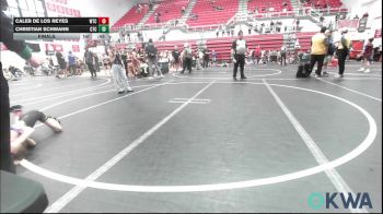 61 lbs Final - Caleb De Los Reyes, WTC vs Christian Schwahn, Chandler Takedown Club